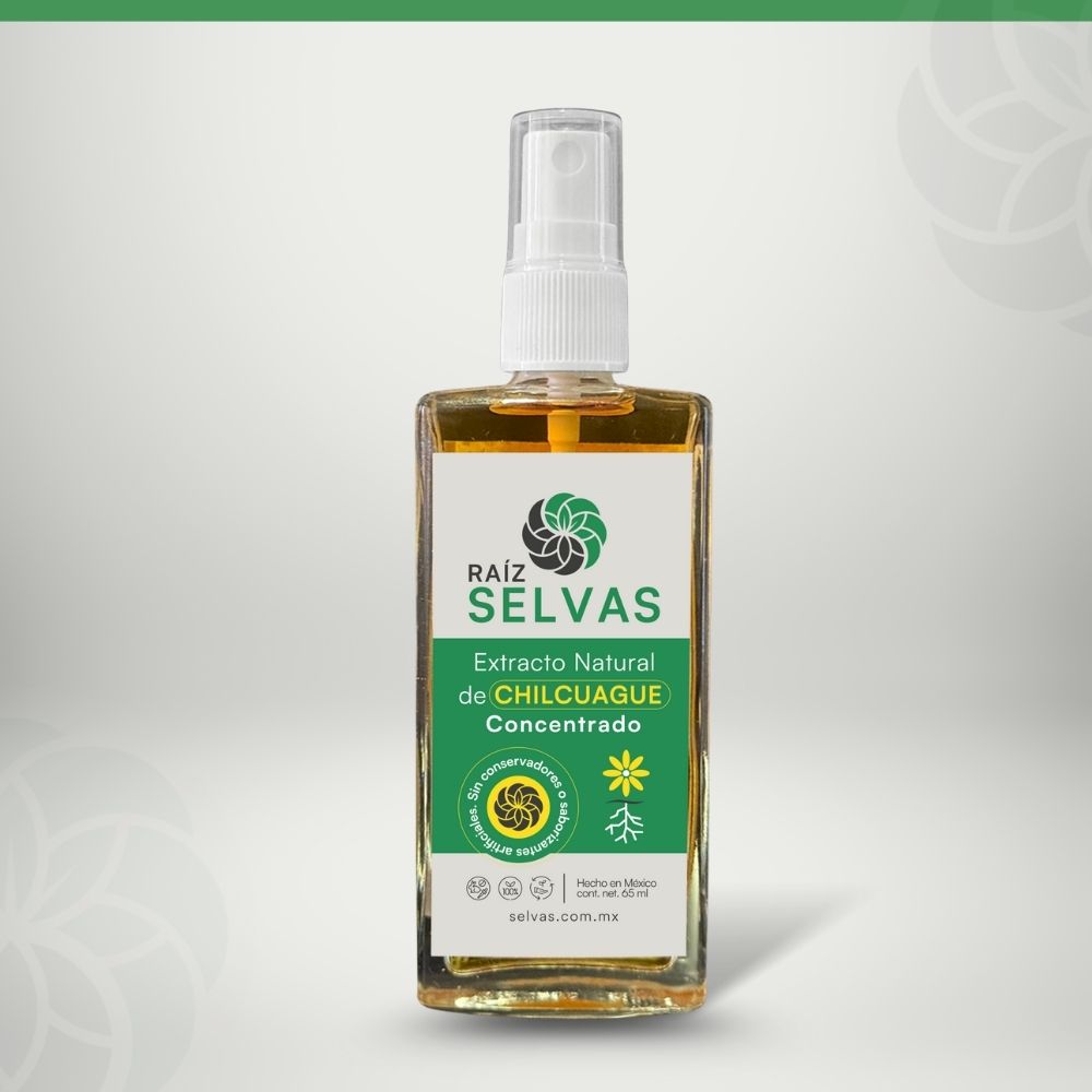 Extracto Natural de Chilcuague Concentrado 65 ml - Raíz Selvas