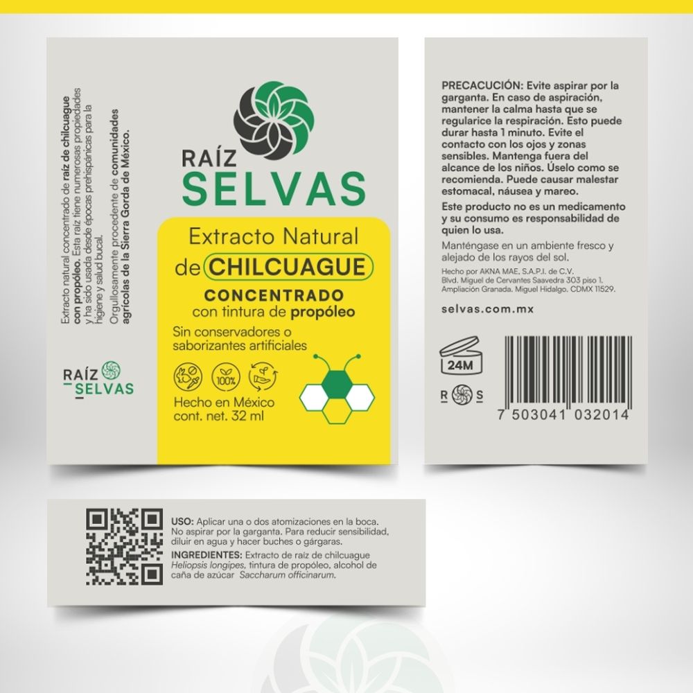 Extracto con Propoleo 32 ml - Vista 2 - Raíz Selvas