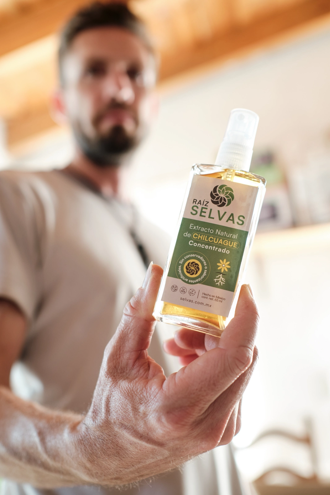 Cultivo de chilcuague Raíz Selvas